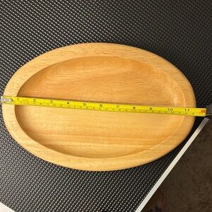 Studio Nova Natural Wood Oval Platter